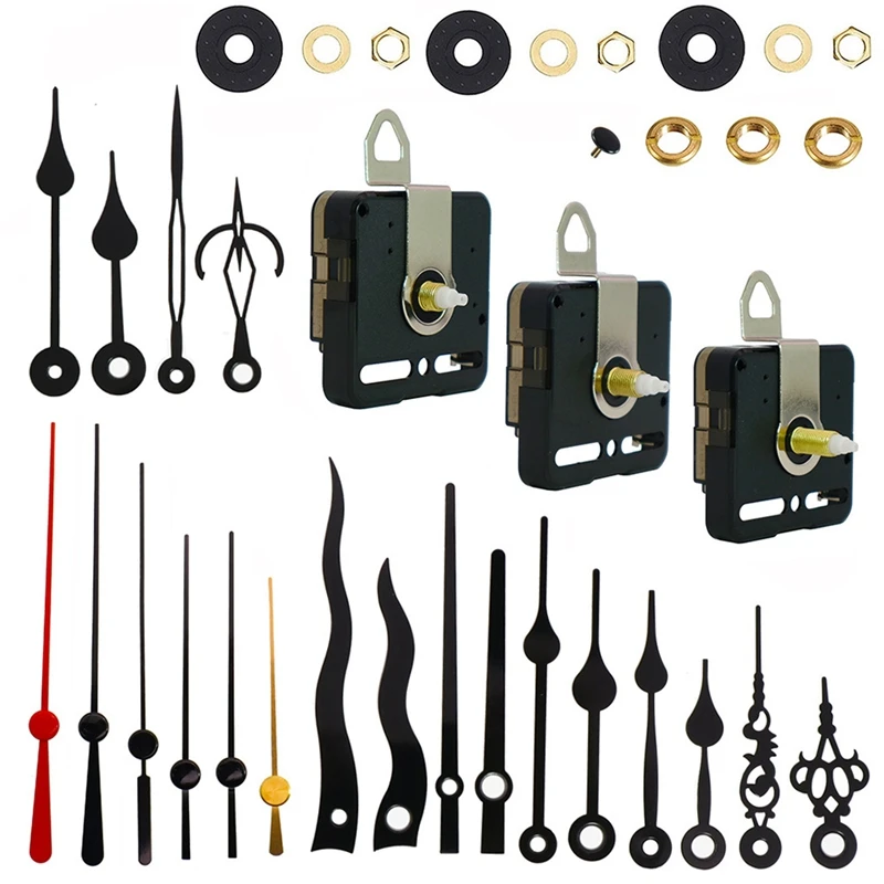 DIY Quartz Wall Clock Movement Mechanism Battery Operated Clock Motor Kit,Hands Home Improvement Tools
DIY Quartz Wall Clock Movement Mechanism Battery Operated Clock Motor Kit,Hands Home Improvement Tools