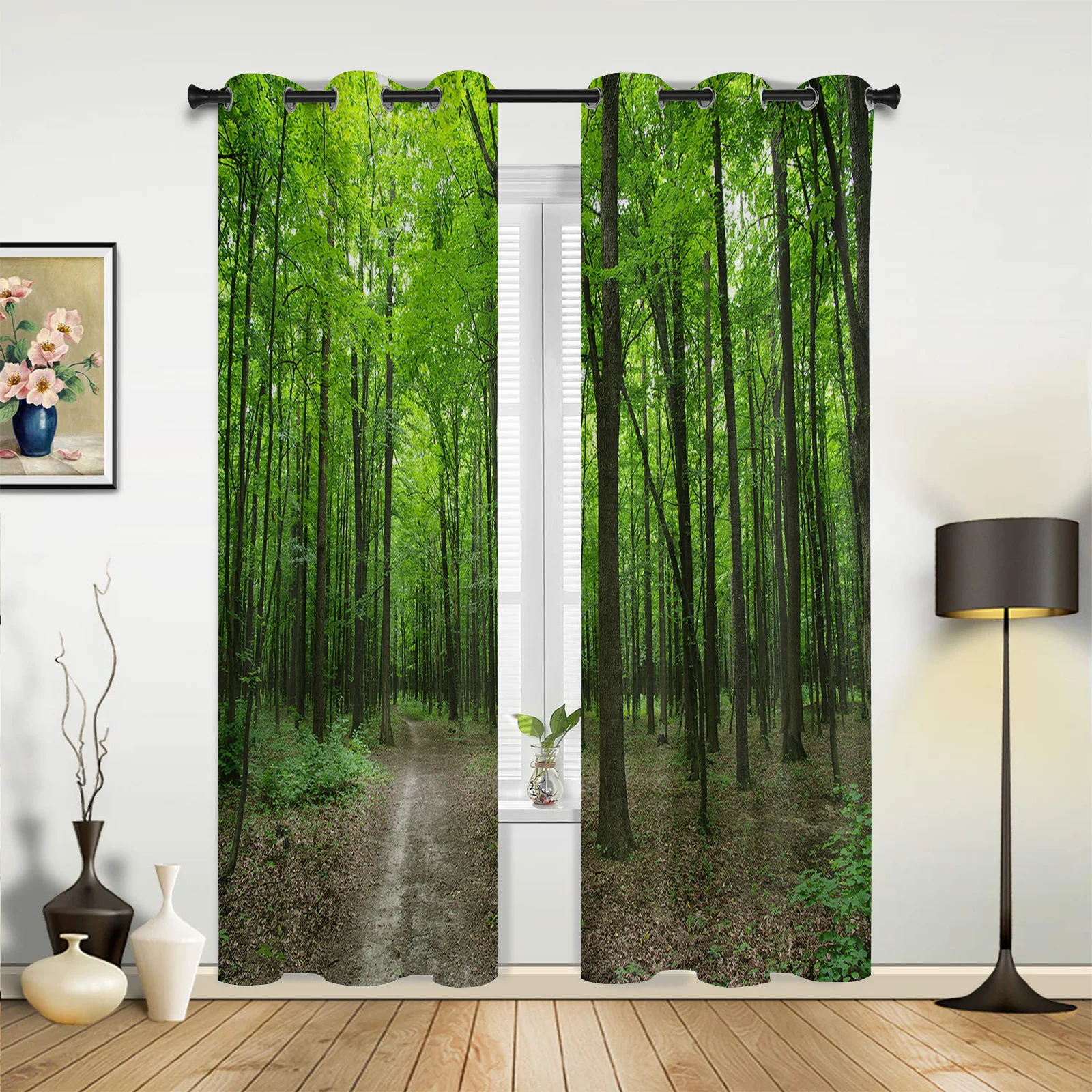 Green Forest Nature Curtains for Bedroom Living Room Drapes Kitchen Children's Room Window Curtain Modern Home Decor
Green Forest Nature Curtains for Bedroom Living Room Drapes Kitchen Children's Room Window Curtain Modern Home Decor