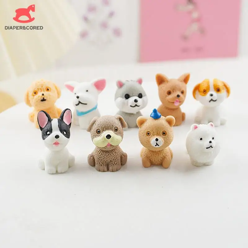 Mini Dog Model Small Statue Figurine Micro Crafts Ornament Miniatures Pet Dolls DIY Home Garden Decor Doll Toy Random
Mini Dog Model Small Statue Figurine Micro Crafts Ornament Miniatures Pet Dolls DIY Home Garden Decor Doll Toy Random