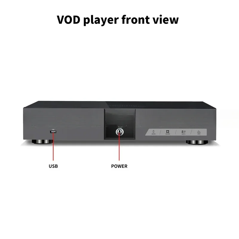 Высокое качество InAndOn KV-V5 Home KTV Профессиональный хост системы без жесткого диска