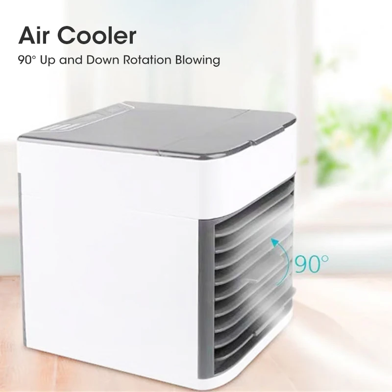 Portable Humidifier Small Air-Conditioning Fan Mini Air Cooler For Home Dormitory Office Desk Mobile Multifunction Cooling Fan
Portable Humidifier Small Air-Conditioning Fan Mini Air Cooler For Home Dormitory Office Desk Mobile Multifunction Cooling Fan