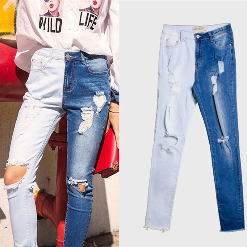 Ladies Lifting Skinny Jeans Stretchy Distressed Slimming Denim Pants Destroyed Ripped Trousers
Ladies Lifting Skinny Jeans Stretchy Distressed Slimming Denim Pants Destroyed Ripped Trousers