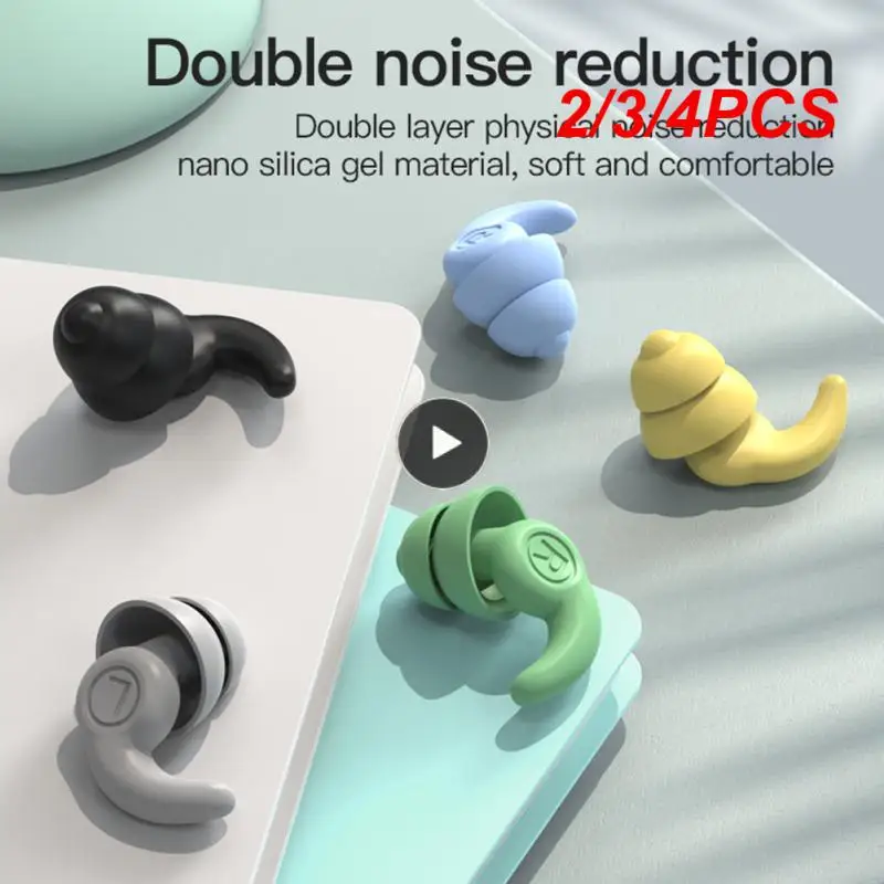 2/3/4PCS Silicone Ear Plugs Waterproof Dust Proof Swimming Sports Swimming Accessories Earplugs Diving Accessories
2/3/4PCS Silicone Ear Plugs Waterproof Dust Proof Swimming Sports Swimming Accessories Earplugs Diving Accessories