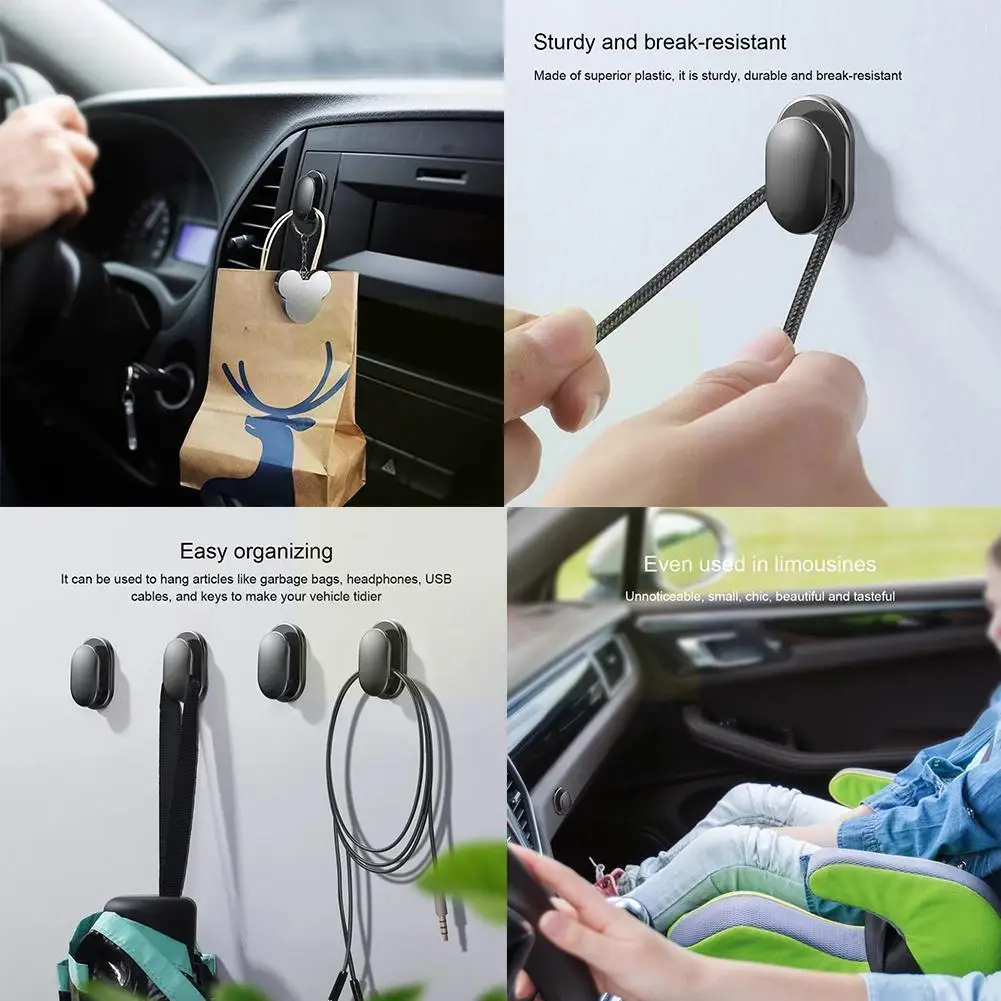 4/8PCS Car Hooks Hanger USB Charging Cable Storage Rack Fixing Clip Mini Self-adhesive Wall Key Holder Hook Organizer For C E7I3
4/8PCS Car Hooks Hanger USB Charging Cable Storage Rack Fixing Clip Mini Self-adhesive Wall Key Holder Hook Organizer For C E7I3