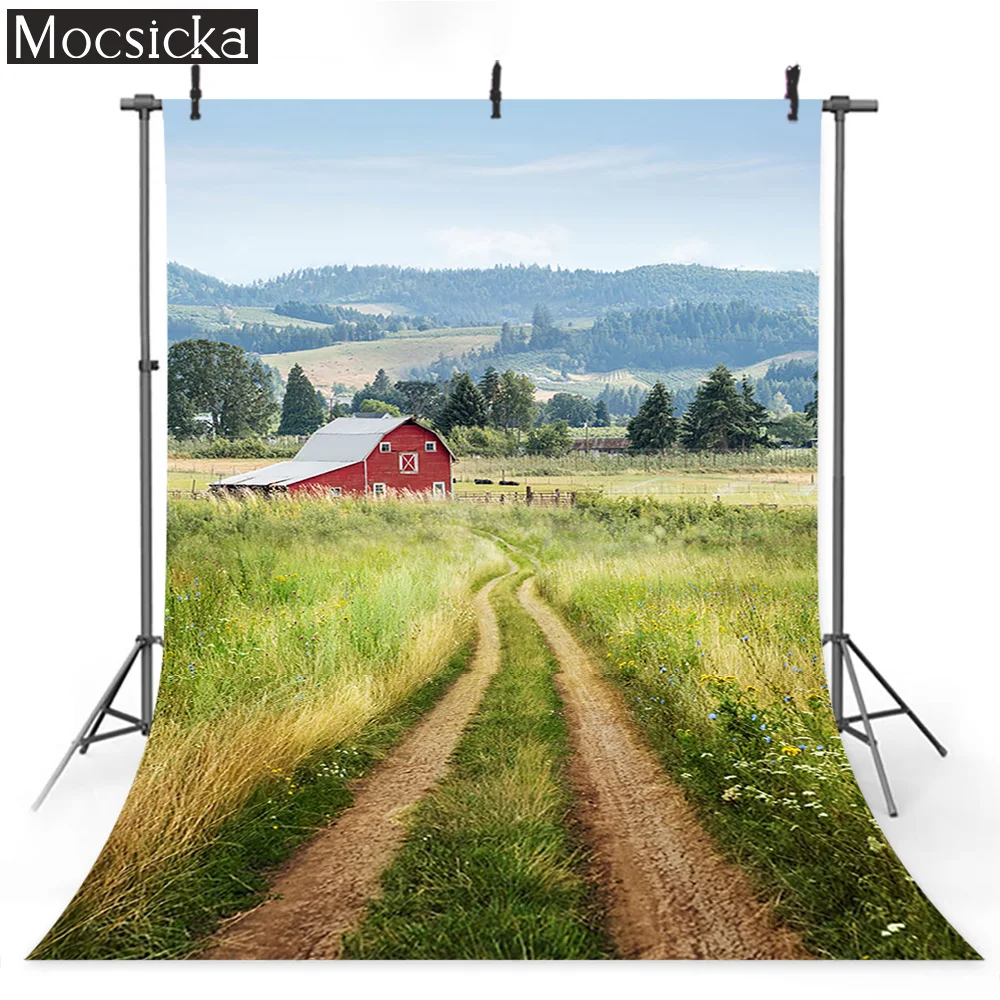 MOCSICKA Spring Green Grass Cloudy Outdoor Red Farm Real Landscape Photo Backgrounds Portrait Photography Backdrop
MOCSICKA Spring Green Grass Cloudy Outdoor Red Farm Real Landscape Photo Backgrounds Portrait Photography Backdrop