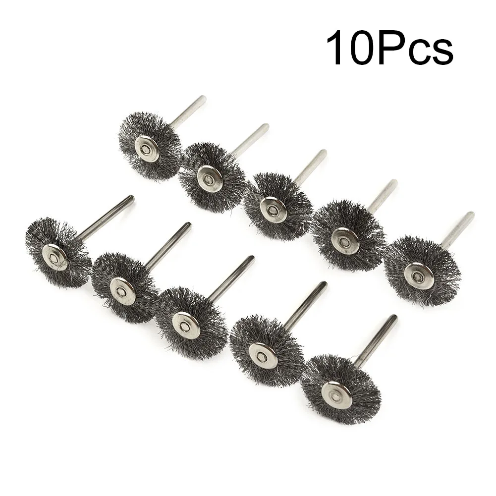 10pcs T-shaped Stainless Steel Wire Brush For Mini Drill Rotary Tools Polishing Brush For Deburring Dust Cleaning Polishing
10pcs T-shaped Stainless Steel Wire Brush For Mini Drill Rotary Tools Polishing Brush For Deburring Dust Cleaning Polishing