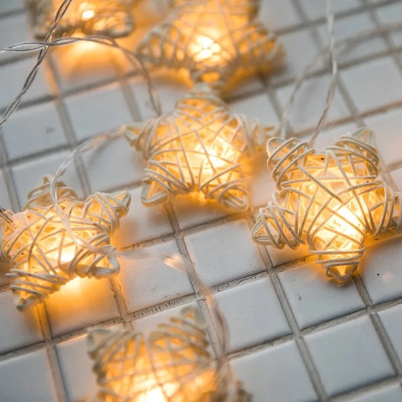 European Style Lighting Strings Warm Stars Christmas Indoor Battery Usb Lighting String Led Fairy Lichtsnoer Room Decor Christma
European Style Lighting Strings Warm Stars Christmas Indoor Battery Usb Lighting String Led Fairy Lichtsnoer Room Decor Christma