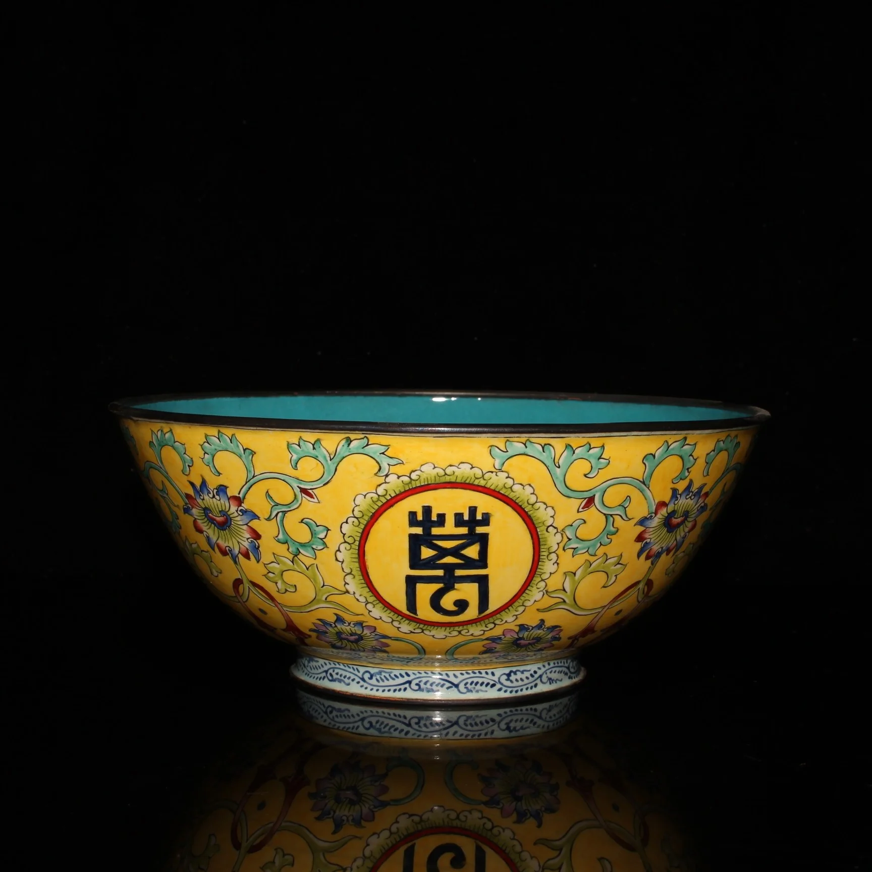 7" Tibetan Temple Collection old purple bronze Enamel boy pattern small bowl offering bowl Town house Exorcism
7" Tibetan Temple Collection old purple bronze Enamel boy pattern small bowl offering bowl Town house Exorcism