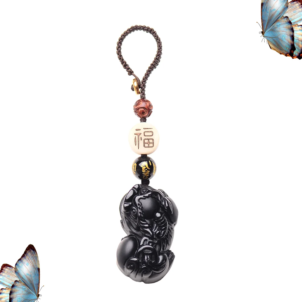 1pc Car Key Pendant Chinese Style Stone Hanging Ornament Key Chain Bag Pendant Random Rope Style
1pc Car Key Pendant Chinese Style Stone Hanging Ornament Key Chain Bag Pendant Random Rope Style