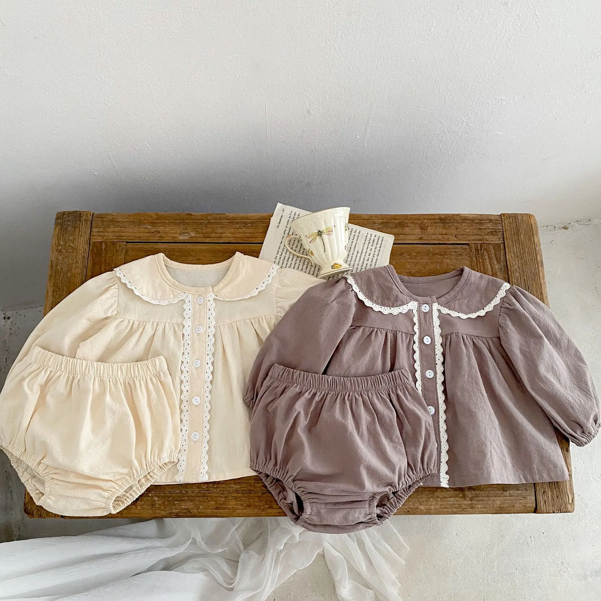 2022 Autumn 2pcs Baby Girls Outfit Clothes Romper Kids Solid Turn-down Collar Toddler Jumpsuit Bodysuit+Pants Set
2022 Autumn 2pcs Baby Girls Outfit Clothes Romper Kids Solid Turn-down Collar Toddler Jumpsuit Bodysuit+Pants Set