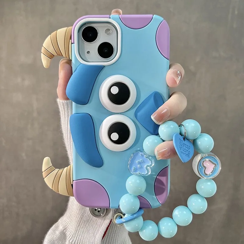 Cartoon Monsters JamesP.Sullivan Bracelet Silica gel Soft Phone Cases For iPhone 14 13 12 11 Pro Max Couple Anti-drop Back Cover
Cartoon Monsters JamesP.Sullivan Bracelet Silica gel Soft Phone Cases For iPhone 14 13 12 11 Pro Max Couple Anti-drop Back Cover