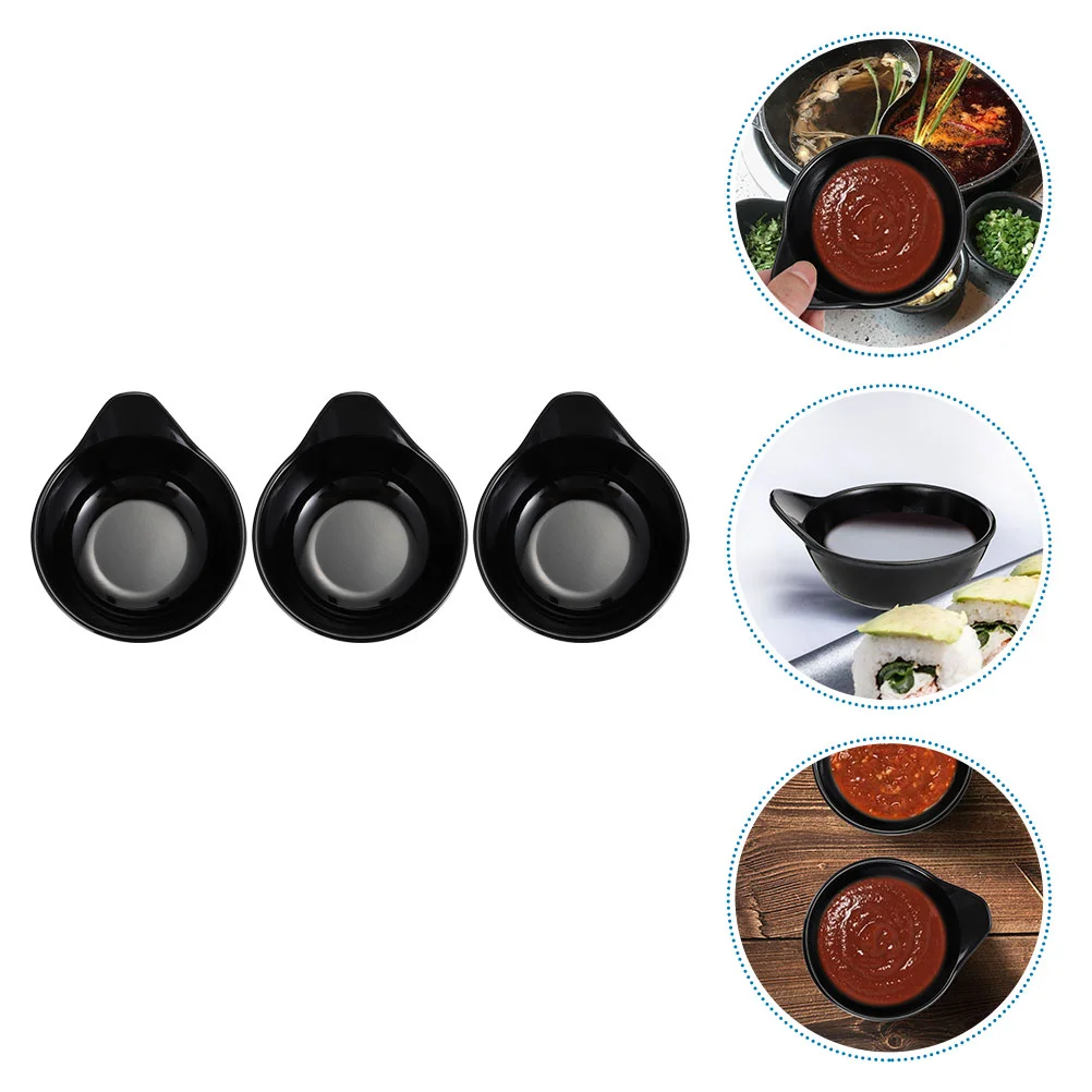 3 Pcs Hot Pot Dip Bowl Household Dipping Dish Round Dining Set Seasoning Plate Sauce Accessory Melamine Desktop Ceramic Dishes
3 Pcs Hot Pot Dip Bowl Household Dipping Dish Round Dining Set Seasoning Plate Sauce Accessory Melamine Desktop Ceramic Dishes