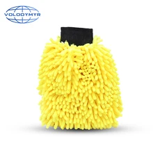 Car Wash Mitt 125g Cleaning Tools Chenille Soft Thick Car Wash Glove Microfiber for Auto Detailing Sponge Detail Clean Brush