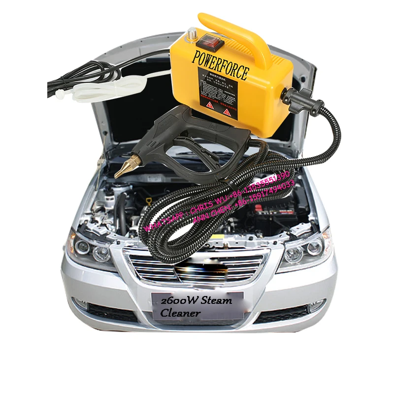 Household Portable Handheld High Pressure 2600W Steam Cleaner 3.5Bar Machine for Cleaning Kitchen Bathroom Grout Tile
Household Portable Handheld High Pressure 2600W Steam Cleaner 3.5Bar Machine for Cleaning Kitchen Bathroom Grout Tile