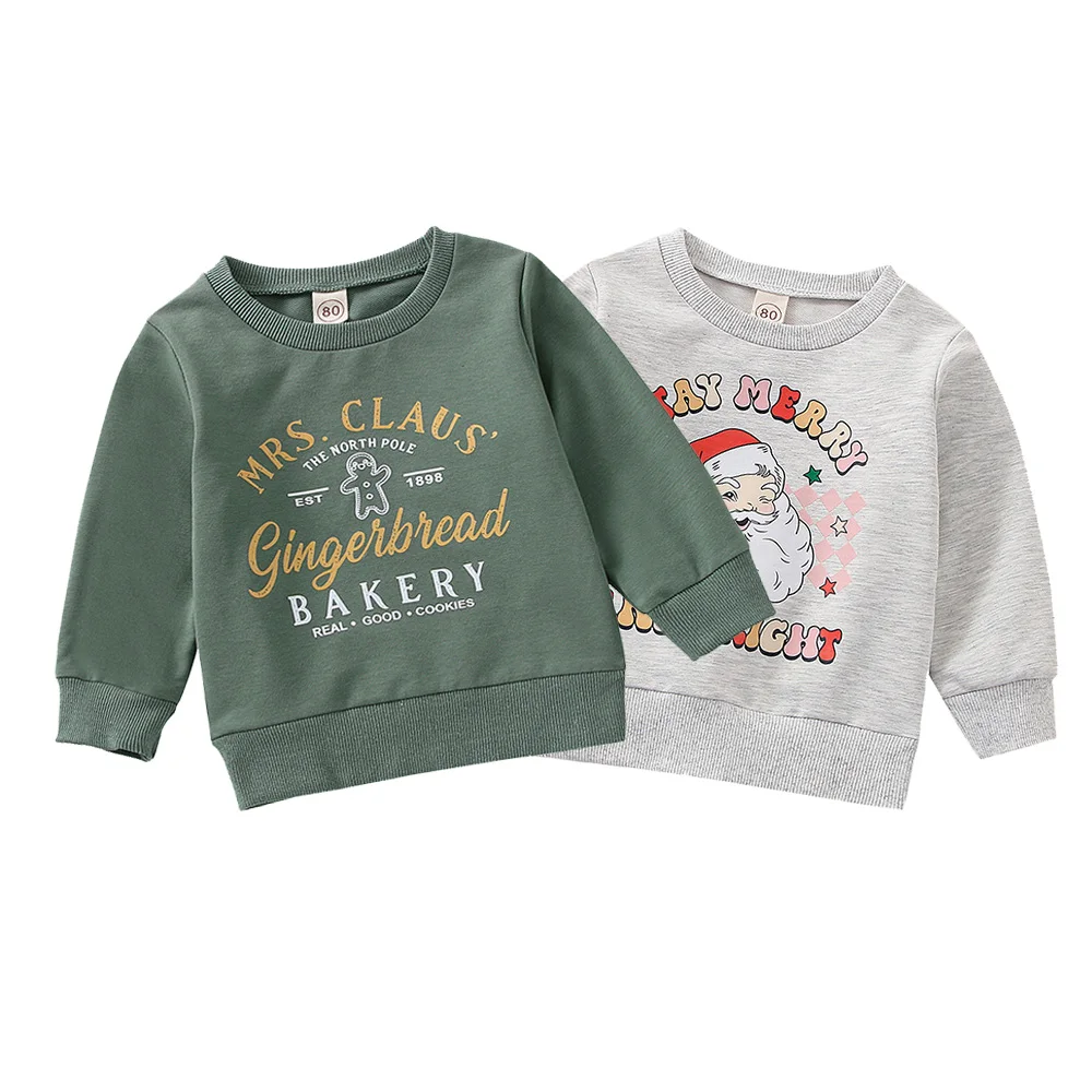 2022-09-23 Lioraitiin 0-4Years Toddler Baby Boy Girl Christmas Sweatshirt Long Sleeve Santa/Gingerbread Man Print Pullover Top
2022-09-23 Lioraitiin 0-4Years Toddler Baby Boy Girl Christmas Sweatshirt Long Sleeve Santa/Gingerbread Man Print Pullover Top