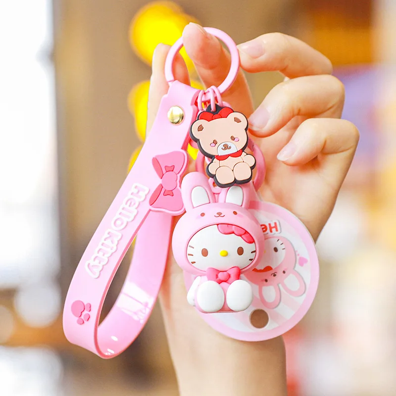 Anime Cute Hello Kitty Cinnamoroll Melody Kuromi Keychain Hello Kitty Cute Schoolbags Pendant Women's Bags Ornaments
Anime Cute Hello Kitty Cinnamoroll Melody Kuromi Keychain Hello Kitty Cute Schoolbags Pendant Women's Bags Ornaments