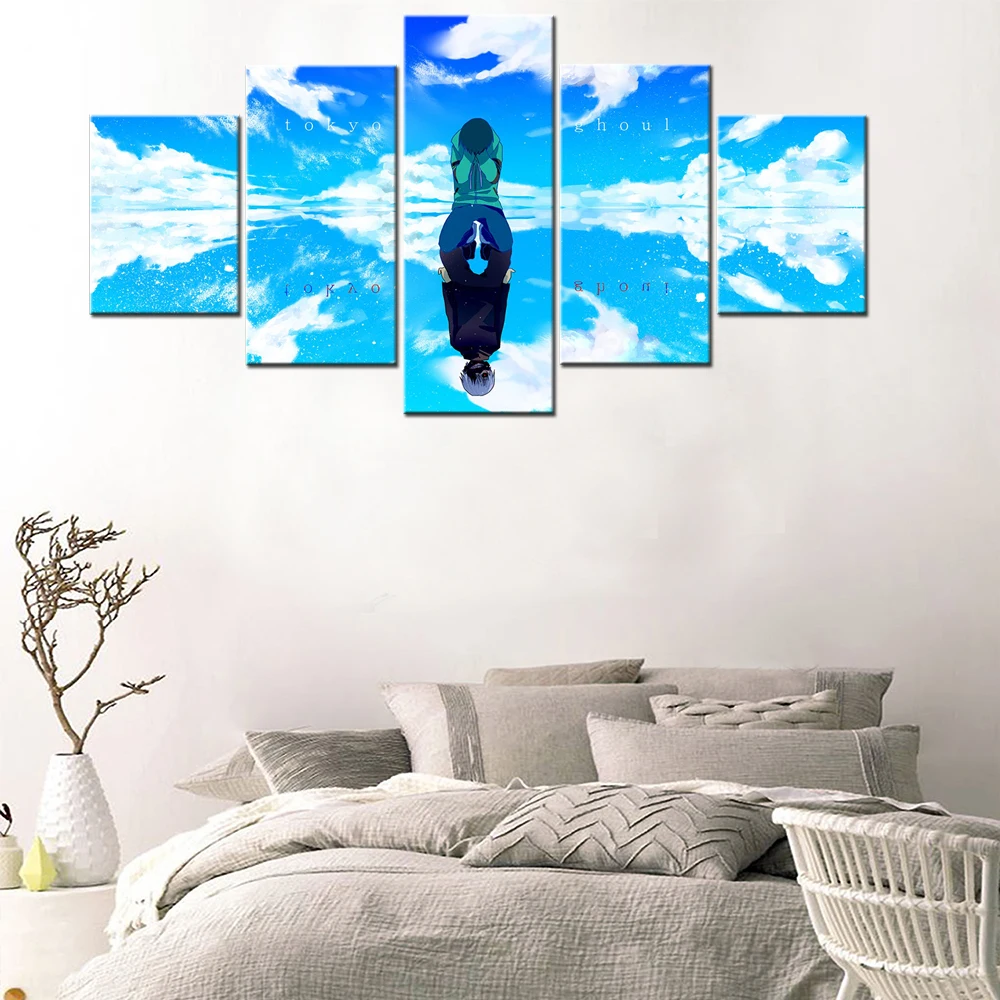 5 Pieces Canvas Prints Japan Anime Tokyo Ghoul Canvas Painting Poster Home Decor Modern Wall Art for Living Room Free Shipping
5 Pieces Canvas Prints Japan Anime Tokyo Ghoul Canvas Painting Poster Home Decor Modern Wall Art for Living Room Free Shipping