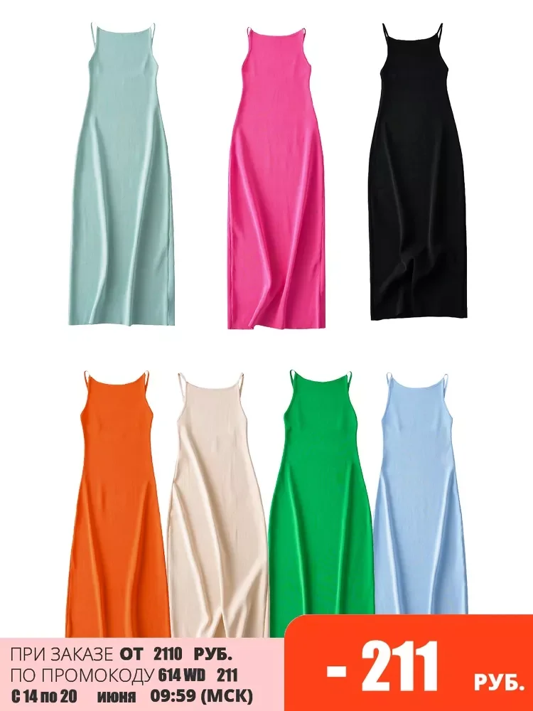 Tangada 2022 Fashion Women Solid Beige Black Backless Sweater Dress Sleeveless O Neck Ladies Midi Dress AI73
Tangada 2022 Fashion Women Solid Beige Black Backless Sweater Dress Sleeveless O Neck Ladies Midi Dress AI73