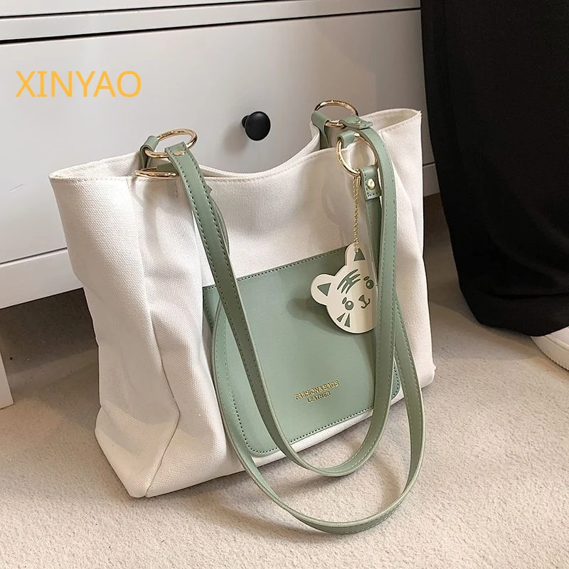 Handbag Canvas Free Delivery Large Capacity Women's Shoulder Bag Student Class Tote Bag Shopping Bag Cute
Handbag Canvas Free Delivery Large Capacity Women's Shoulder Bag Student Class Tote Bag Shopping Bag Cute