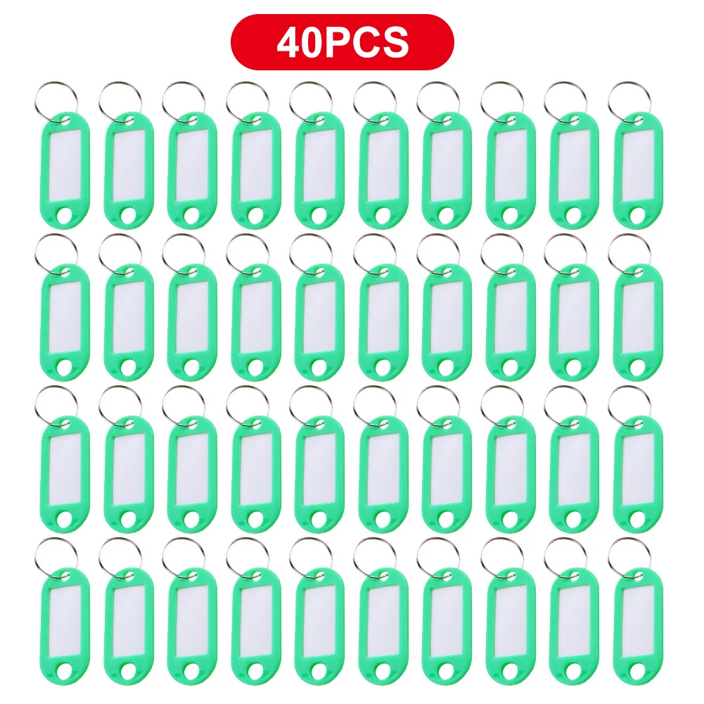 20/40 Pcs Plastic Key Tags Label Numbered Name Baggage Tag ID Label Name Tags With Split Ring For Baggage Key Chains Key Ring
20/40 Pcs Plastic Key Tags Label Numbered Name Baggage Tag ID Label Name Tags With Split Ring For Baggage Key Chains Key Ring