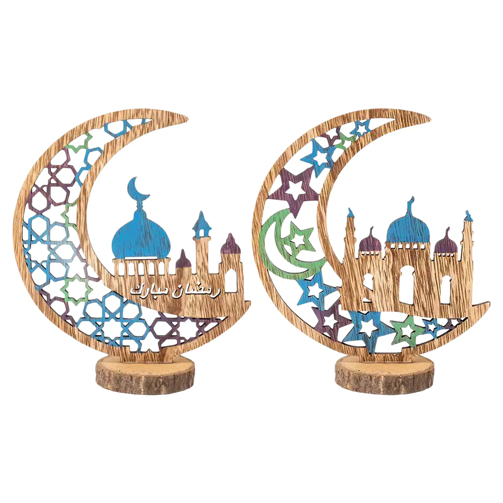 Eid Al Fitr Wooden Desktop Ornaments Islam Muslim Gift DIY Festival Decor Ramadan Decoration For Home Moon Star Wood Crafts
Eid Al Fitr Wooden Desktop Ornaments Islam Muslim Gift DIY Festival Decor Ramadan Decoration For Home Moon Star Wood Crafts