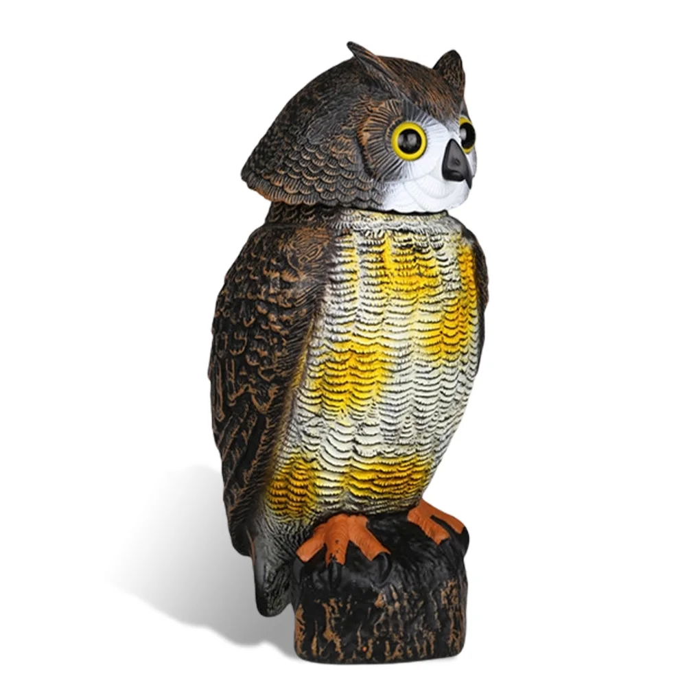 Animal Decoy Outdoor Realistic 360 Degrees Rotation Deterrent Garden Mouse Repeller Front Yard Backyard Lawn Ornament
Animal Decoy Outdoor Realistic 360 Degrees Rotation Deterrent Garden Mouse Repeller Front Yard Backyard Lawn Ornament