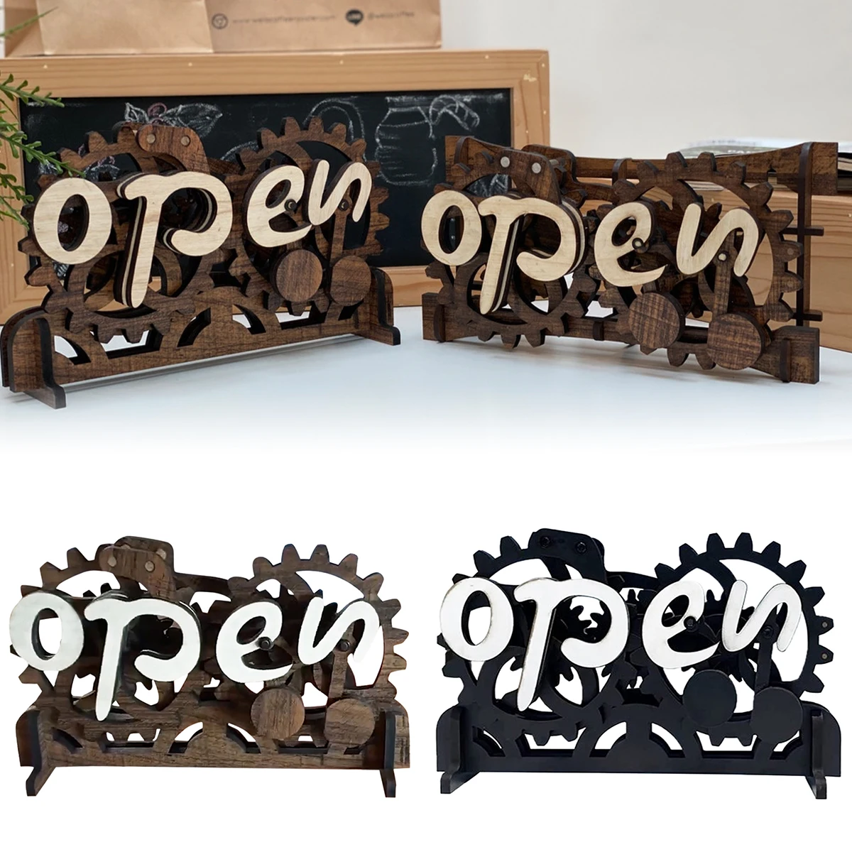 Open and Closed Gear Brakes Signboard Wooden Gear Brakes Sign Pendant Fun Typography Decorative Craft Outdoor Hanging Ornaments
Open and Closed Gear Brakes Signboard Wooden Gear Brakes Sign Pendant Fun Typography Decorative Craft Outdoor Hanging Ornaments