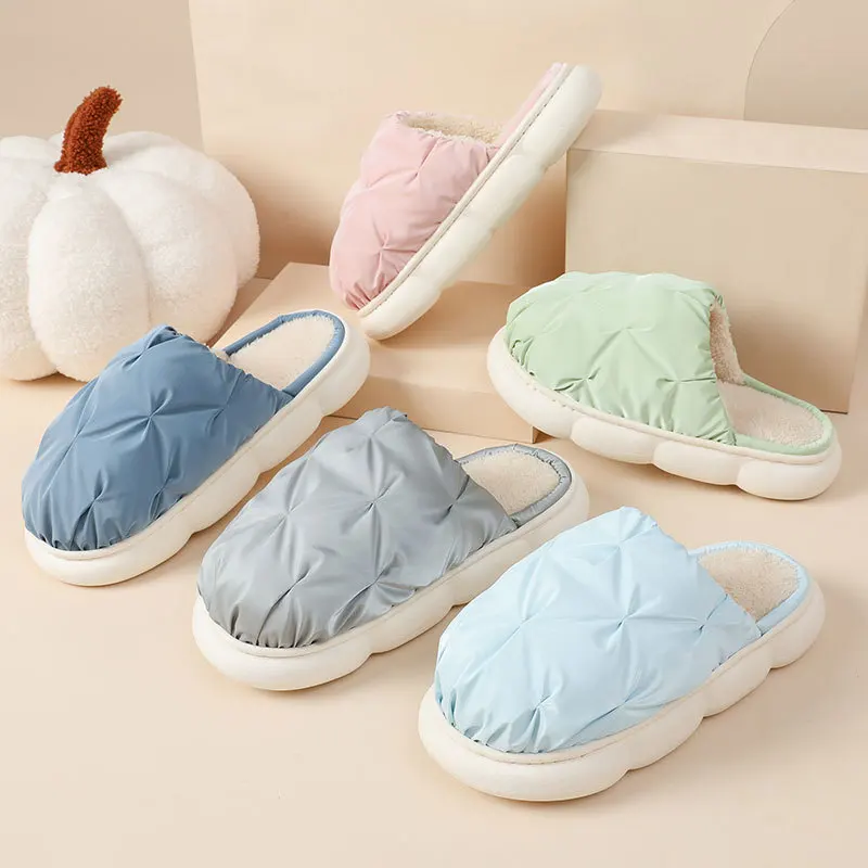 Winter Warm Cotton Slippers For Women 2022 Flats Soft Non-slip Fluffy Shoes Design Slides Couple Indoor House Fashion Shoe New
Winter Warm Cotton Slippers For Women 2022 Flats Soft Non-slip Fluffy Shoes Design Slides Couple Indoor House Fashion Shoe New