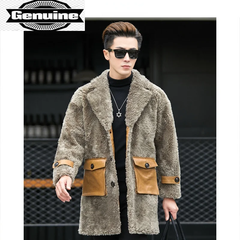 Winter 100% Real Wool Autumn Jacket Men 2023 Casual Sheep Shearing Coat Male Long Men's Clothing Chaquetas Hombre Gxy337
Winter 100% Real Wool Autumn Jacket Men 2023 Casual Sheep Shearing Coat Male Long Men's Clothing Chaquetas Hombre Gxy337