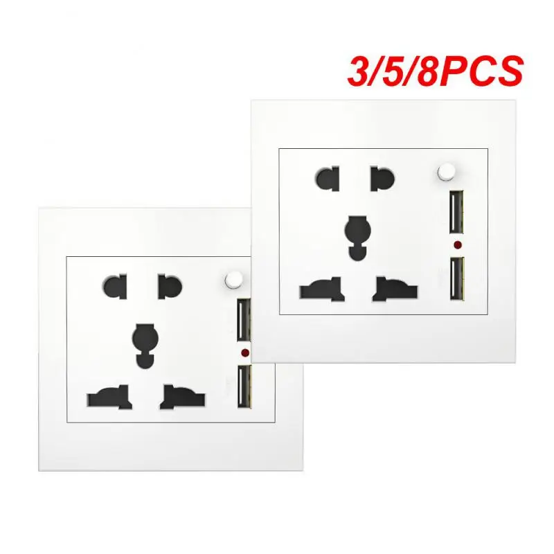 3/5/8PCS Universal 2100mA 5V 2 USB Wall Socket AC 110-250V Home Wall Charger 2 Ports USB Outlet Power Charger For Cellphone New
3/5/8PCS Universal 2100mA 5V 2 USB Wall Socket AC 110-250V Home Wall Charger 2 Ports USB Outlet Power Charger For Cellphone New