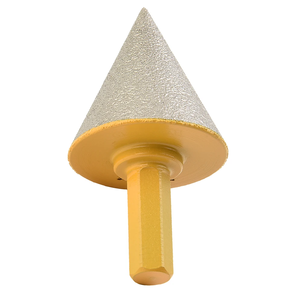 Diamond Beveling Chamfer Countersink Drill Bits For Angle Grinder 5/8in-11 80 Grit For Glass Ceramic Metal Marble Drilling
Diamond Beveling Chamfer Countersink Drill Bits For Angle Grinder 5/8in-11 80 Grit For Glass Ceramic Metal Marble Drilling