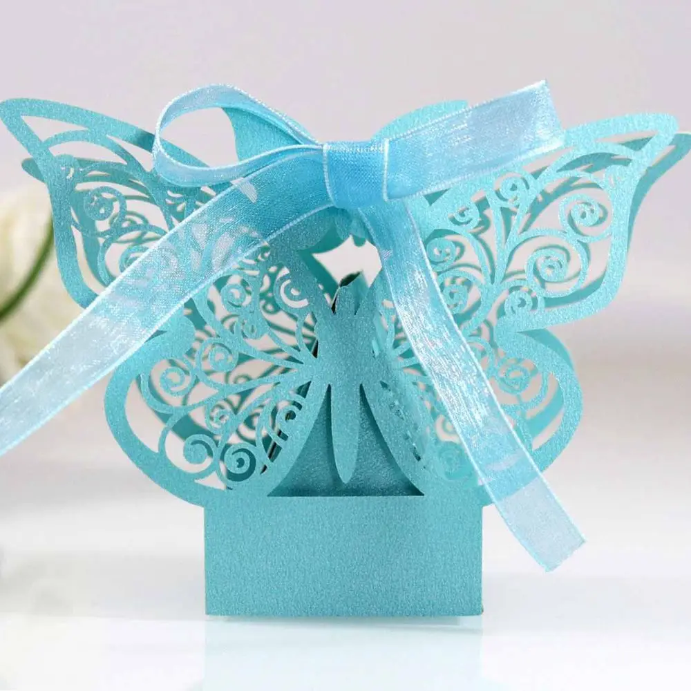 Sturdy DIY with Ribbons Wedding Chocolate Candy Boxes Gifts Box Party Supplies Butterfly
Sturdy DIY with Ribbons Wedding Chocolate Candy Boxes Gifts Box Party Supplies Butterfly