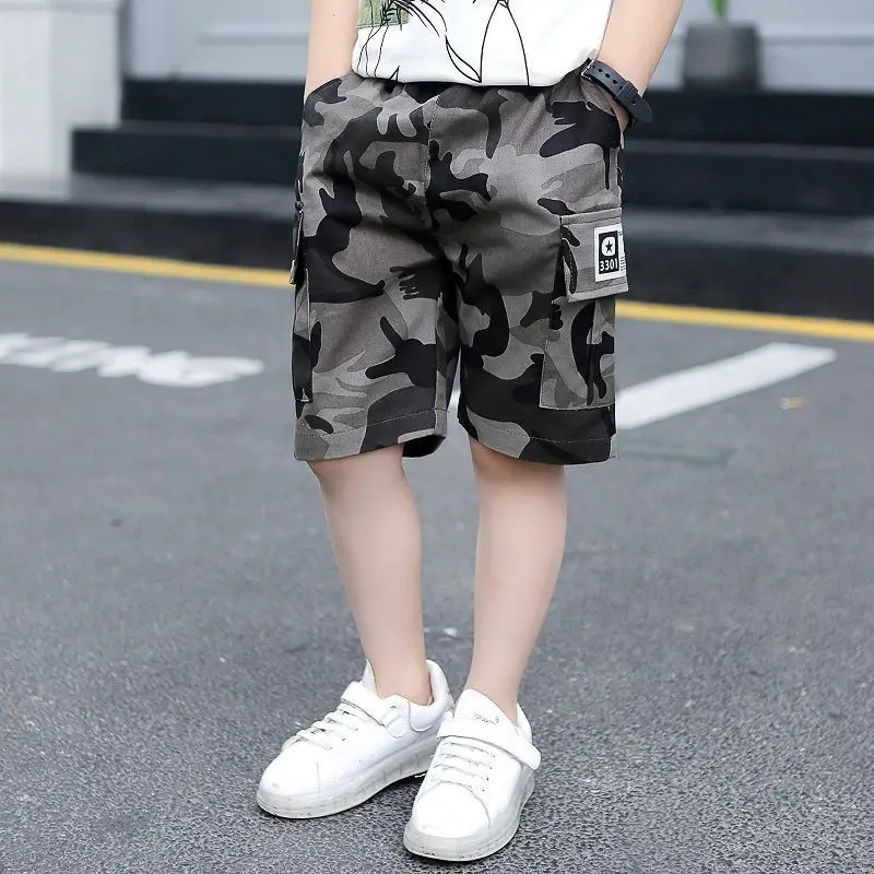 Boys' Summer Shorts Middle Pants Children's Summer Clothing Overalls Middle and Big Children New Fashionable Sports Capri Pants
Boys' Summer Shorts Middle Pants Children's Summer Clothing Overalls Middle and Big Children New Fashionable Sports Capri Pants