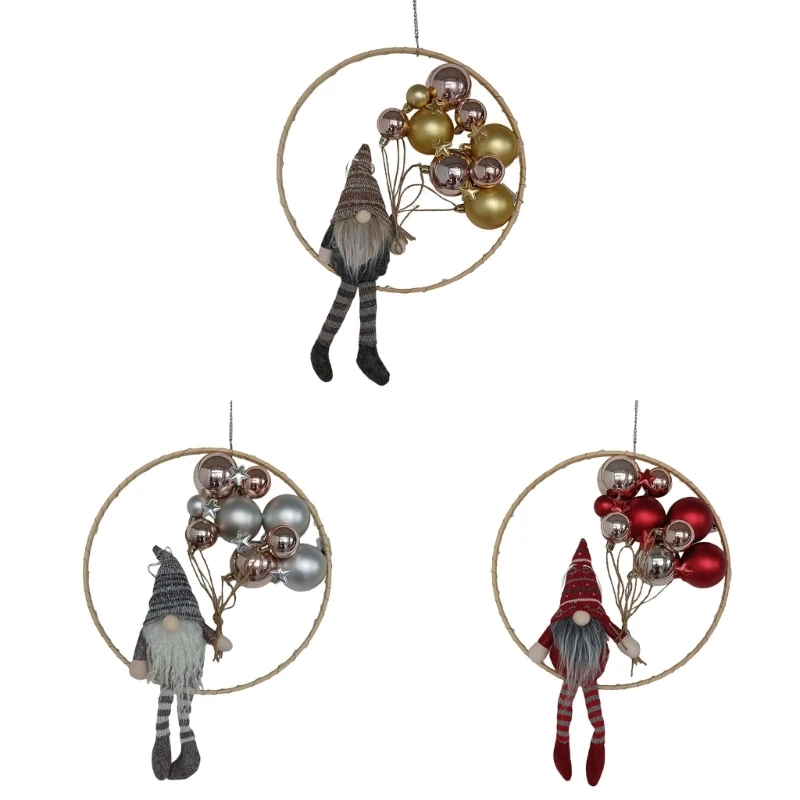 Q1JB Festive DIY Decoration Dwarf Glowing in the Dark Christmas Circle Pendants
Q1JB Festive DIY Decoration Dwarf Glowing in the Dark Christmas Circle Pendants