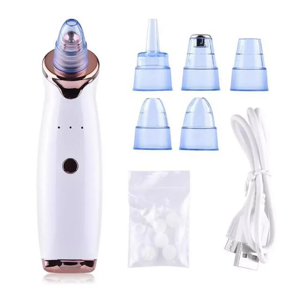 Vacuum Pore Cleaner Electric Blackhead Remover Acne Black Head Blemish Remove Exfoliating Cleansing Facial Beauty Instrument
Vacuum Pore Cleaner Electric Blackhead Remover Acne Black Head Blemish Remove Exfoliating Cleansing Facial Beauty Instrument