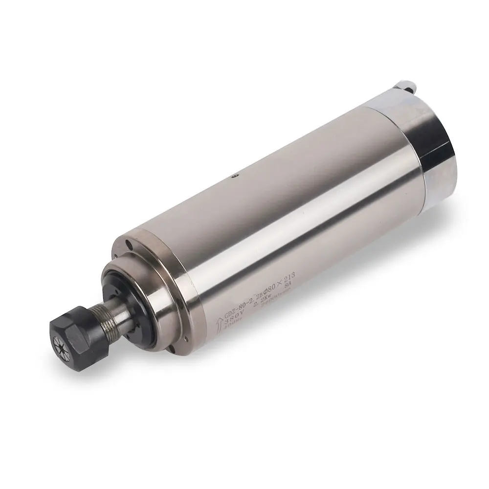 220V 400hz 800W ER11 High Speed 4pcs Bearings Water Cooled Spindle Motor With Inverter
220V 400hz 800W ER11 High Speed 4pcs Bearings Water Cooled Spindle Motor With Inverter