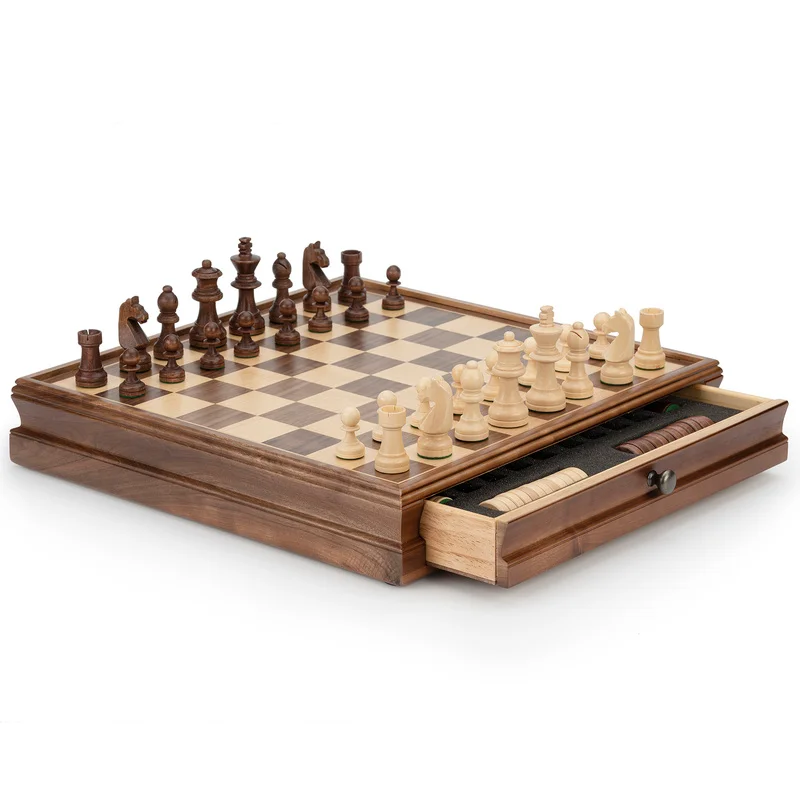 Wooden Large Outdoor Chess Set Luxury Tournament Folding Interior Storage Chess Set Adult Juegos De Mesa Entertainment BD50CG
Wooden Large Outdoor Chess Set Luxury Tournament Folding Interior Storage Chess Set Adult Juegos De Mesa Entertainment BD50CG