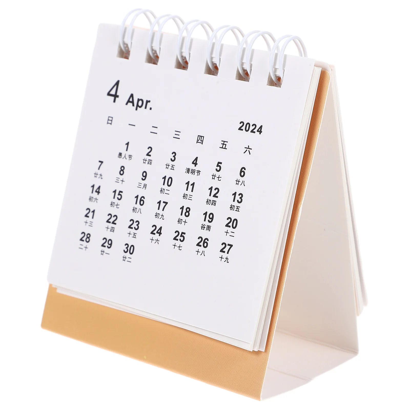 

Настольный календарь, маленький 2024, домашняя бумага, декоративные ежемесячные календари, Офисная стойка