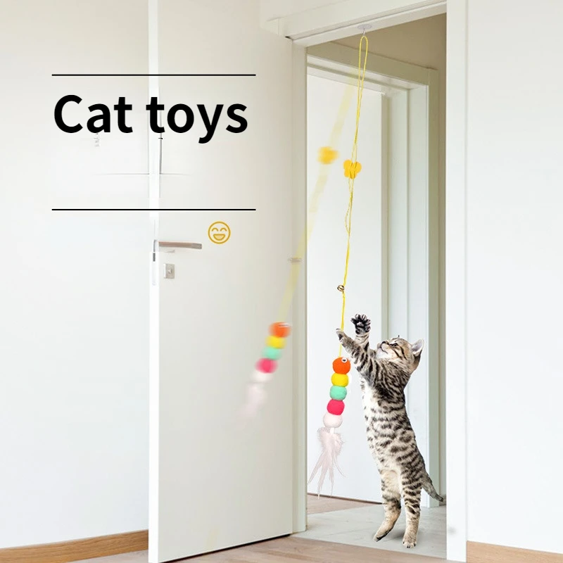 Interactive Cat Toy Hanging Simulation Cat Toy Funny Self-hey Interactive Toy for Kitten Playing Teaser Wand Toy Cat Supplies
Interactive Cat Toy Hanging Simulation Cat Toy Funny Self-hey Interactive Toy for Kitten Playing Teaser Wand Toy Cat Supplies