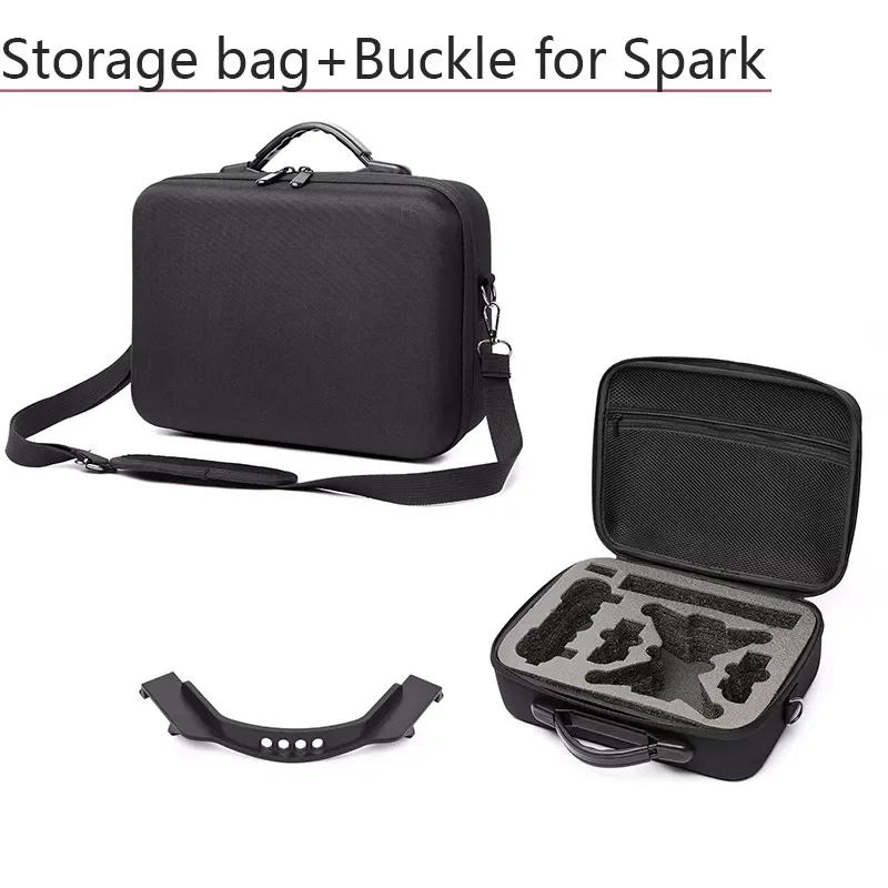 Carrying Case Anti-separation Battery Buckle Holder for DJI Spark Protective Box Storage Bag Handbag Shoulder Drone Accessories
Carrying Case Anti-separation Battery Buckle Holder for DJI Spark Protective Box Storage Bag Handbag Shoulder Drone Accessories