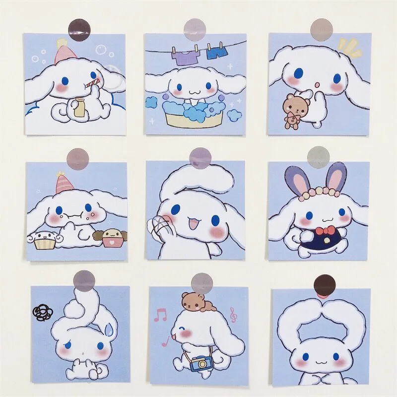 9Pcs Cinnamoroll Card Kawaii Anime Sanrio Cartoon Handbook Book Cards Postcard Dormitory Background Decoration Toys Girls Gifts
9Pcs Cinnamoroll Card Kawaii Anime Sanrio Cartoon Handbook Book Cards Postcard Dormitory Background Decoration Toys Girls Gifts