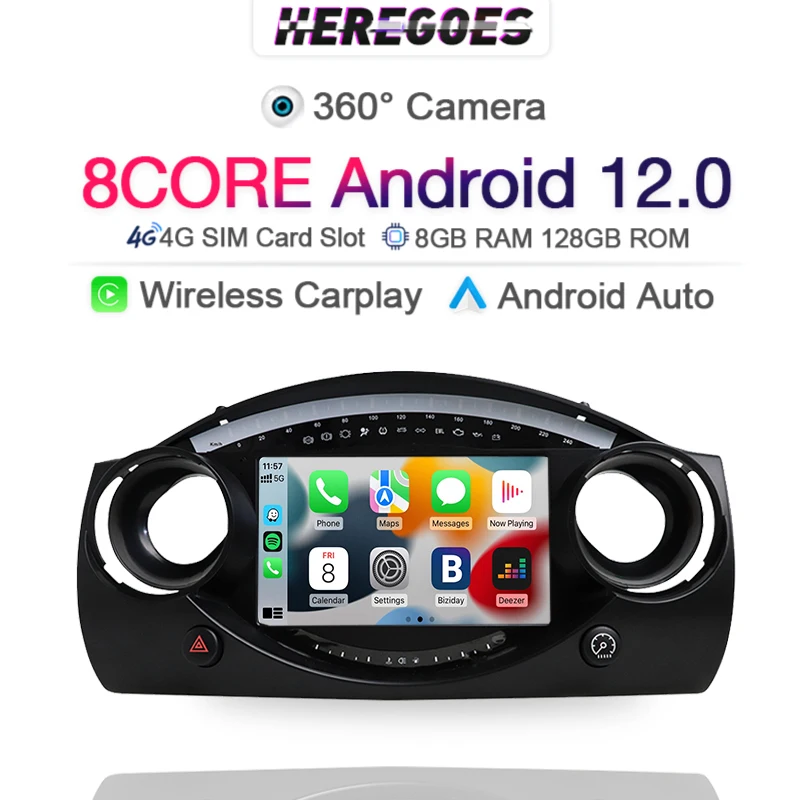 Carplay 8 + 128G DSP 2Din Android 11,0 автомобильное стерео для мини медного люка трансформер R50 R52 R53 2000-2007 GPS РАДИО Wifi головное устройство
Carplay 8 + 128G DSP 2Din Android 11,0 автомобильное стерео для мини медного люка трансформер R50 R52 R53 2000-2007 GPS РАДИО Wifi головное устройство