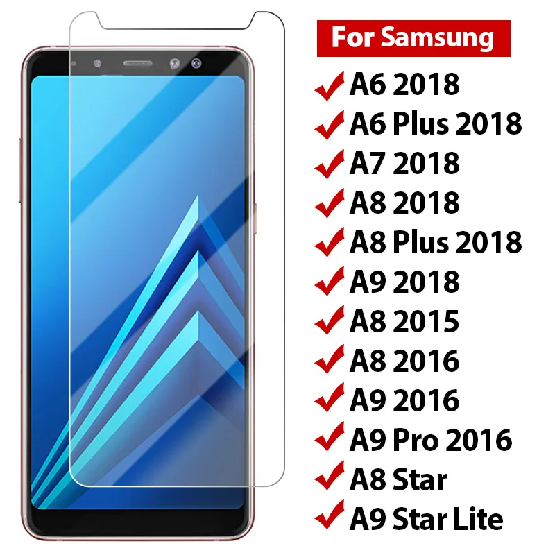Твердое закаленное стекло 9H для Samsung A7 2018 A750 A6 A8 Plus, пленка для телефона, ударопрочная Защита экрана для Galaxy A9 Star Lite Pro 2016
Твердое закаленное стекло 9H для Samsung A7 2018 A750 A6 A8 Plus, пленка для телефона, ударопрочная Защита экрана для Galaxy A9 Star Lite Pro 2016