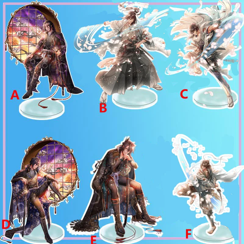 Anime Stand Hakuouki Saitou Hajime Hijiakta Toshizou Acrylic Figure Display desktop decoration 15cm
Anime Stand Hakuouki Saitou Hajime Hijiakta Toshizou Acrylic Figure Display desktop decoration 15cm