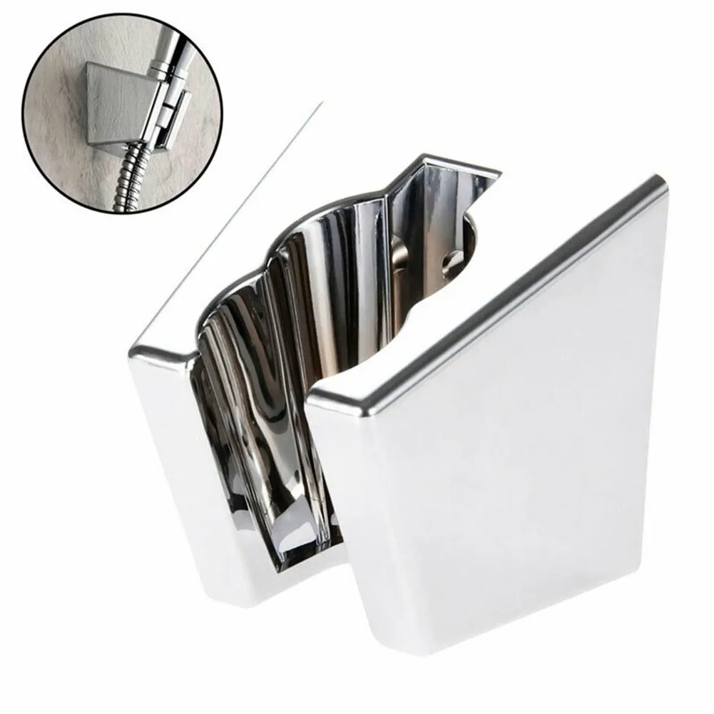 Adjustable Bathroom Shower Handset Holder Head ABS Plastic Wall Mount Bracket Silver Wall Mounted Lightweight Durable Sturdy
Adjustable Bathroom Shower Handset Holder Head ABS Plastic Wall Mount Bracket Silver Wall Mounted Lightweight Durable Sturdy