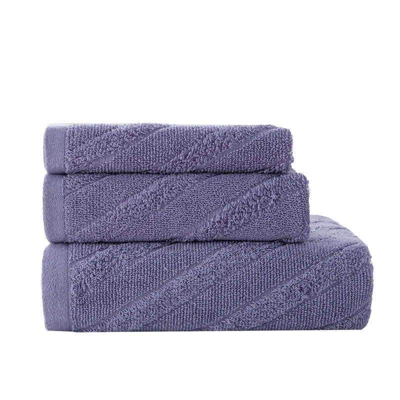 Family Towel Set Pure Purple Towel Cotton 3-Piece High Quality Men's Towel Large Towel White Towel Gift Towel Blue Towel
Family Towel Set Pure Purple Towel Cotton 3-Piece High Quality Men's Towel Large Towel White Towel Gift Towel Blue Towel