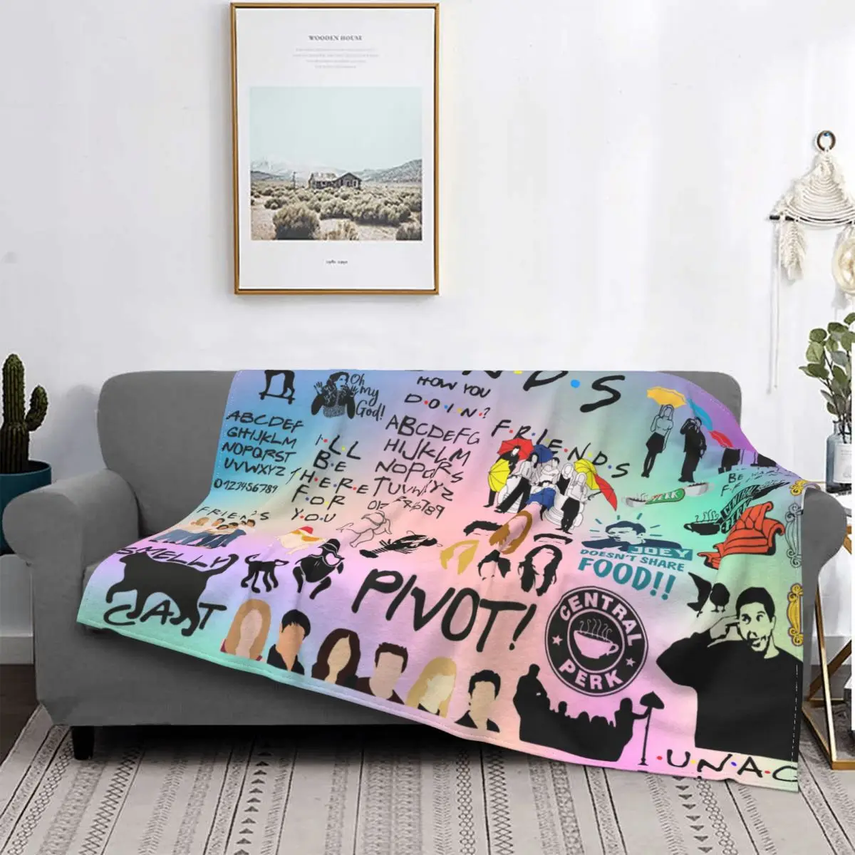 Cartoon Friends TV Series Fleece Throw Blankets Central Perk American Flannel Blankets Bed Office Casual Blankets
Cartoon Friends TV Series Fleece Throw Blankets Central Perk American Flannel Blankets Bed Office Casual Blankets