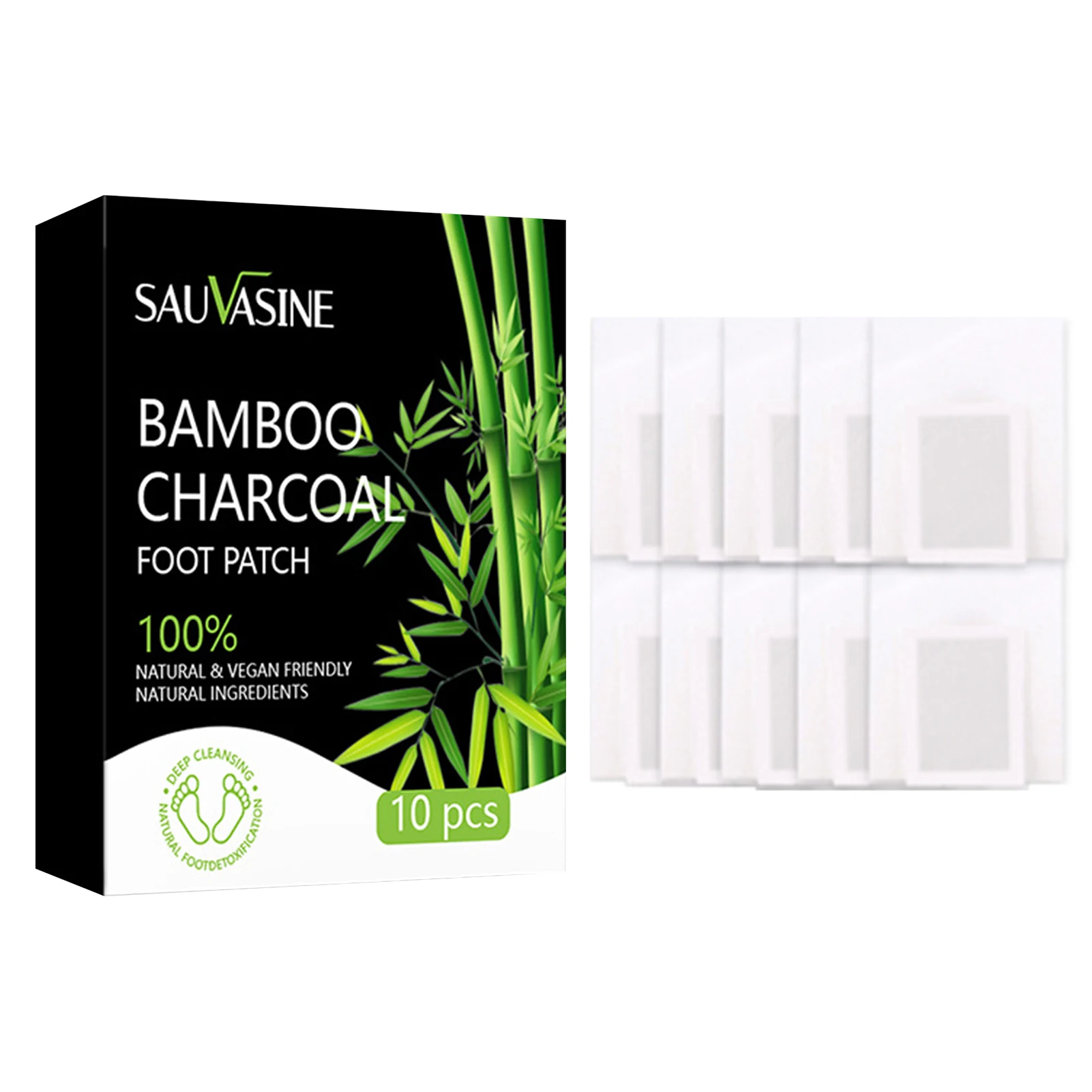 Bamboo Charcoal Foot Pad 10Pcs Deep Cleansing Foot Pads Deep Cleansing Foot Pads For Stress Relief Better Sleep & Foot Care
Bamboo Charcoal Foot Pad 10Pcs Deep Cleansing Foot Pads Deep Cleansing Foot Pads For Stress Relief Better Sleep & Foot Care