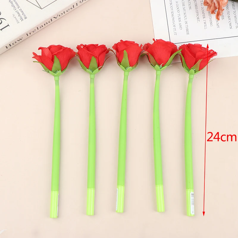 1PC Rose Flower Silicone Gel Pen 0.5mm Black Ink Neutral Pen Creative Simulation Flower Children's Day Gift School Home Decorat
1PC Rose Flower Silicone Gel Pen 0.5mm Black Ink Neutral Pen Creative Simulation Flower Children's Day Gift School Home Decorat