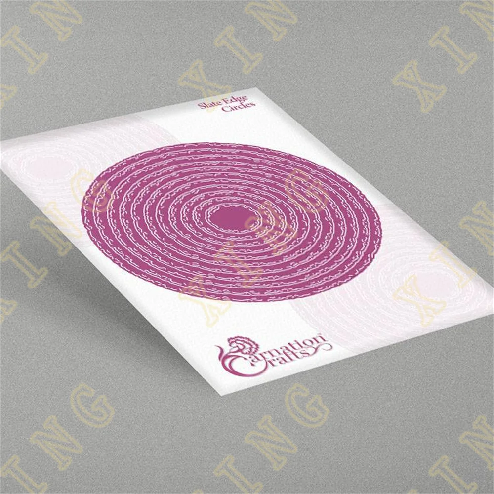 Slate Edge Circles Die Set Metal Cutting Dies Stencils for Diy Scrapbooking Decorative Embossing Handcraft Die Cutting Template
Slate Edge Circles Die Set Metal Cutting Dies Stencils for Diy Scrapbooking Decorative Embossing Handcraft Die Cutting Template